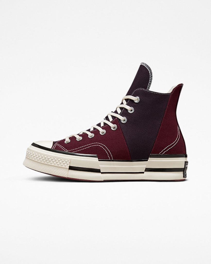 Tenisky Vysoke Converse Chuck 70 Plus Panske Tmavo Červené Čierne | SK JMA11W0